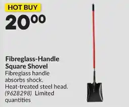 Princess Auto Fibreglass-Handle Square Shovel offer