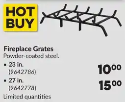 Princess Auto Fireplace Grates offer