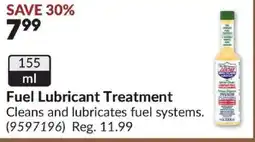 Princess Auto Lucas fuel lubricant treatment offer