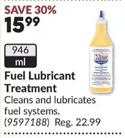 Princess Auto Lucas fuel lubricant treatment offer