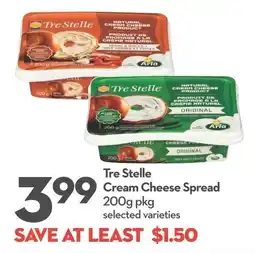 Longo's Tre Stelle cream cheese spread offer