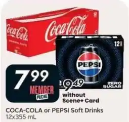 Safeway Coca-Cola or Pepsi Soft Drinks offer