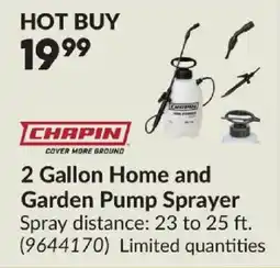 Princess Auto Chapin 2 Gallon Home and Garden Pump Sprayer offer