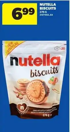 Real Canadian Superstore nutella biscuits offer