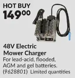 Princess Auto 48V Electric Mower Charger offer