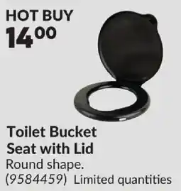 Princess Auto Toilet Bucket Seat with Lid offer