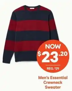 Real Canadian Superstore Men's Essential Crewneck Sweater offer