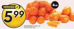 Safeway Clementines offer