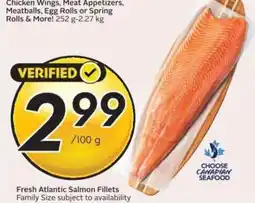 Safeway Fresh Atlantic Salmon Fillets offer