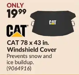 Princess Auto Cat windshield cover offer