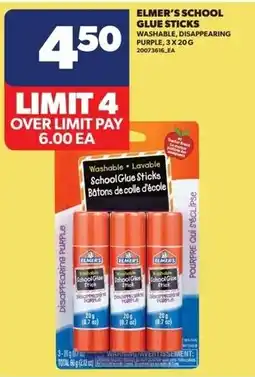 Real Canadian Superstore Elmer's school glue sticks offer