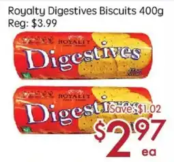 Sunny Food Mart Royalty digestives biscuits offer
