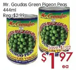 Sunny Food Mart Mr. Goudas Green Pigeon Peas offer