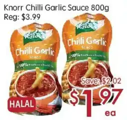 Sunny Food Mart Knorr Chilli Garlic Sauce offer