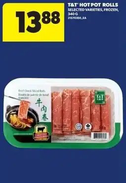 Real Canadian Superstore T&T hot pot rolls offer