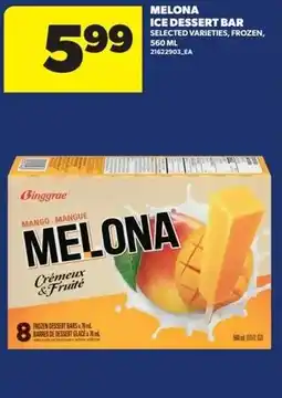 Real Canadian Superstore Ginggrae melona ice dessert bar offer