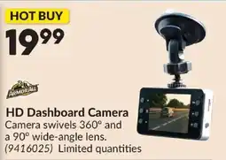 Princess Auto Armorall hd dashboard camera offer