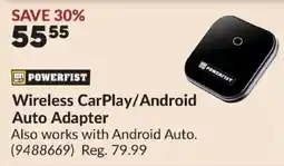 Princess Auto Powerfist wireless carplay/android auto adapter offer