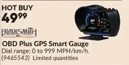 Princess Auto Blacksmith Mr. OBD Plus GPS Smart Gauge offer