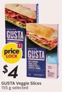 Safeway Gusta veggie slices offer