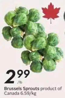 Safeway Brussels Sprouts offer