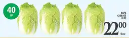Al Premium Food Mart Napa cabbage offer
