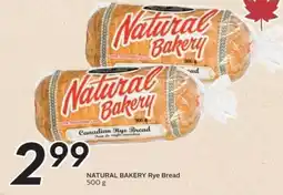 Safeway Natural Bakery Rye Bread offer