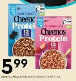 Safeway General Mills Family Size Cereal selected offer