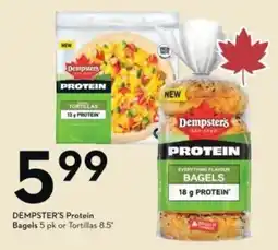 Safeway Dempster's Protein Bagels offer