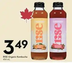Safeway Rise Organic Kombucha offer
