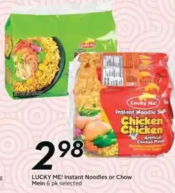 Safeway Lucky Me! Instant Noodles or Chow Mein offer