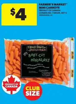 Real Canadian Superstore Farmer's Market mini carrots offer