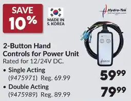Princess Auto Hydro-Tek 2-Button Hand Controls for Power Unit offer