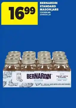 Real Canadian Superstore Bernardin standard mason jars offer