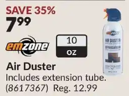 Princess Auto emzone air duster offer
