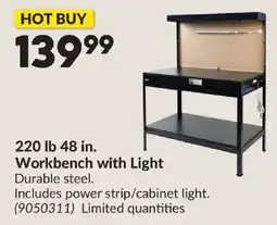Princess Auto Workbench with Light offer