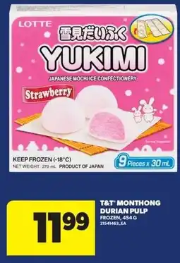 Real Canadian Superstore Lotte yukimi strawberry offer