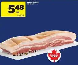 Real Canadian Superstore Pork belly offer