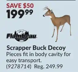Princess Auto Flambeau Scrapper Buck Decoy offer