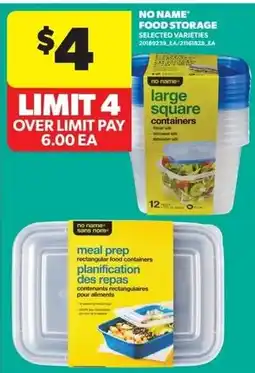 Real Canadian Superstore No Name large square containers offer