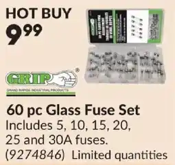 Princess Auto Grip 60 pc Glass Fuse Set offer