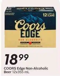 Coors Edge Non-Alcoholic Beer