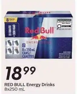 Safeway Red Bull Energy Drinks offer