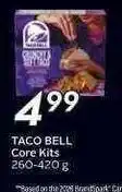 Safeway Taco Bell Core Kits offer