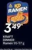 Safeway Kraft dinner ramen offer