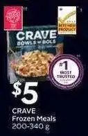 Safeway Crave frozen meals offer