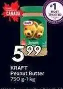 Safeway Kraft Peanut Butter offer