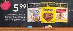 Safeway General Mills Family Size Cereal offer