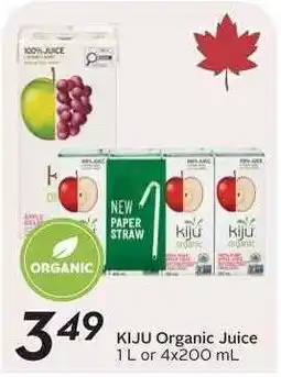 Safeway Kiju Organic Juice offer