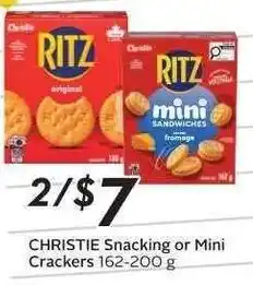 Safeway Christie Snacking or Mini Crackers offer